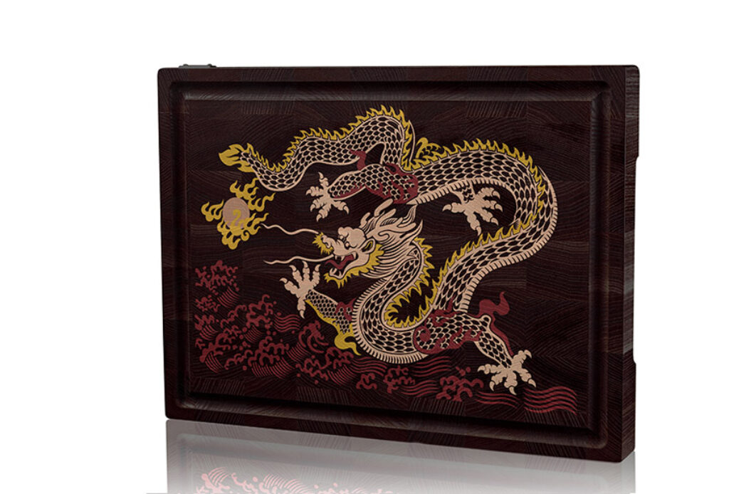 Dragon Majesty: Full-Size Chinese Dragon Wooden Board