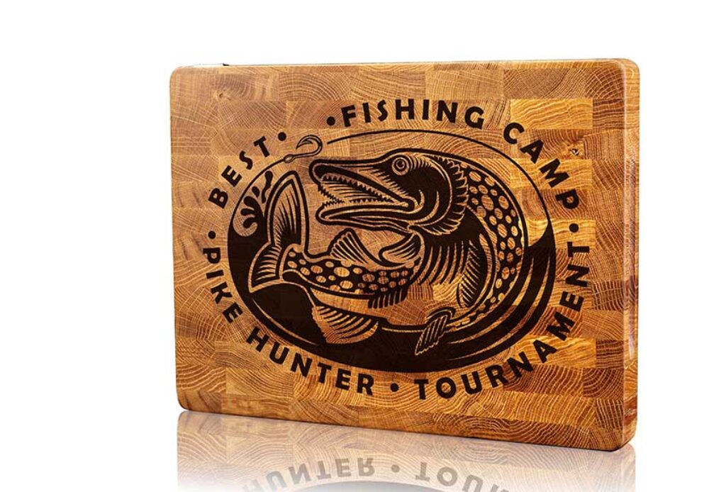 Pike Fury: Thrilling Fishing Moments on Your Cutting Board