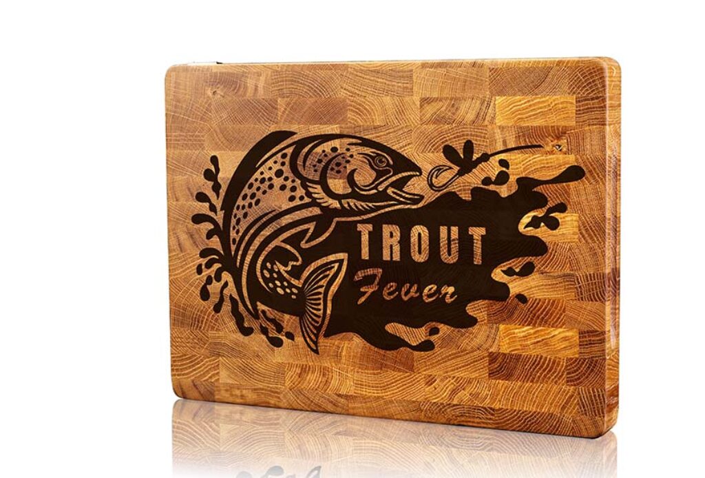 Trout Leap: A Splash of Wilderness on Your Cutting Board