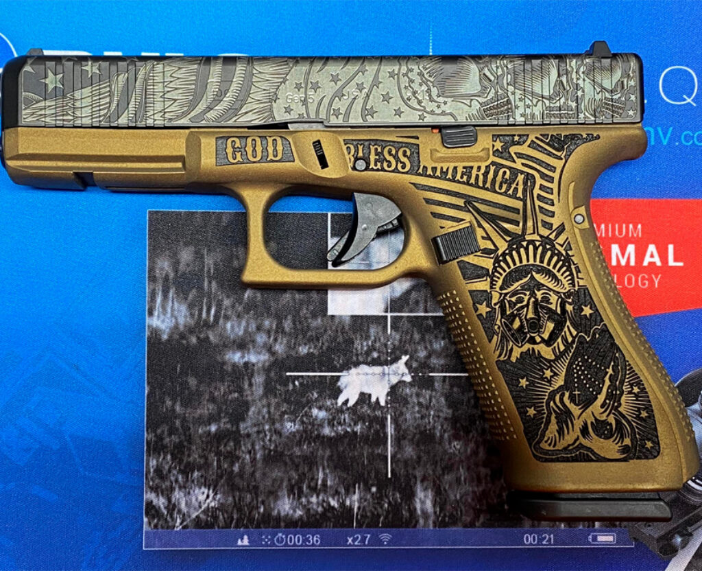 God Bless America Design for Glock 17, 19