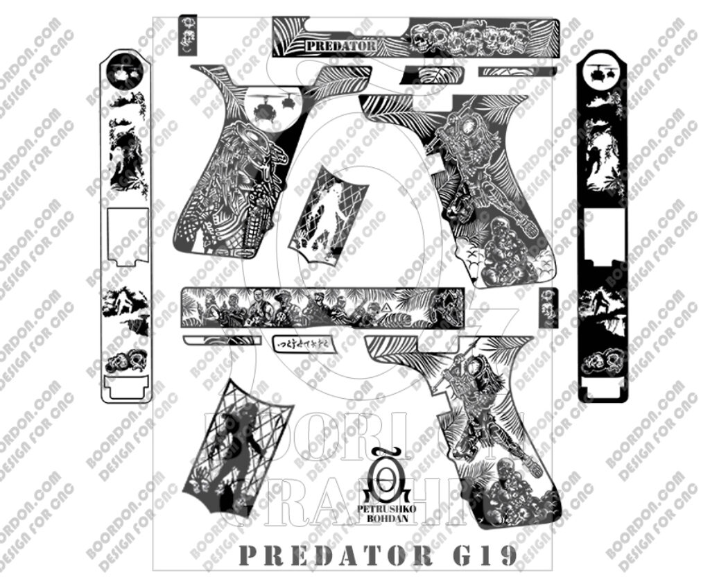 Predator-Inspired Glock 17, 19