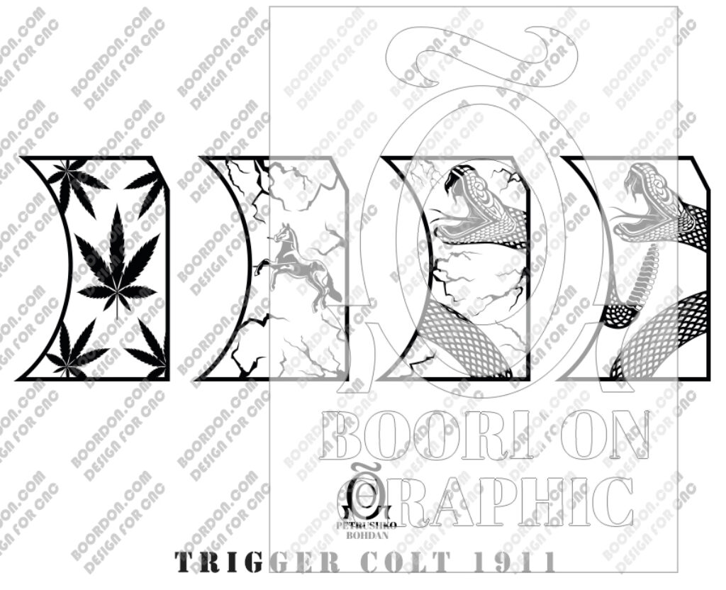Colt Trigger Custom Designs with Iconic Imagery