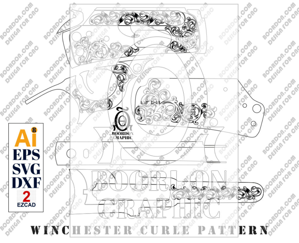 Winchester Custom Curly Floral Pattern: Elevate Your Firearm